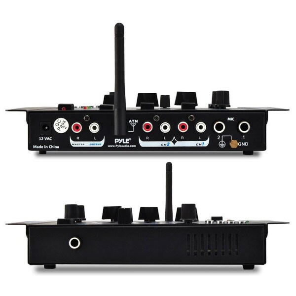 Main product image for Pyle PMX7BU 3-Channel DJ MP3 Mixer with Bluetooth & 248-4758